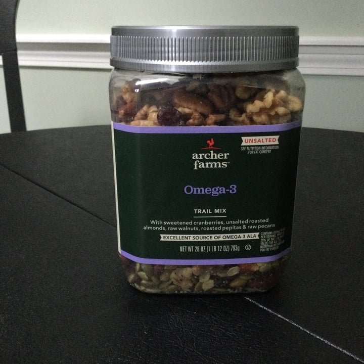 review photo of Archer Farms Omega 3 Trail Mix shared by @mmdolan on 30 Dec 2020 - review