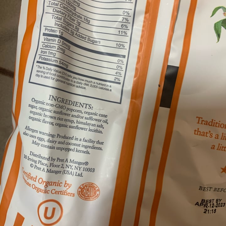 review photo of Lesser Evil Snacks Popcorn shared by @yully on 19 Oct 2022 - review