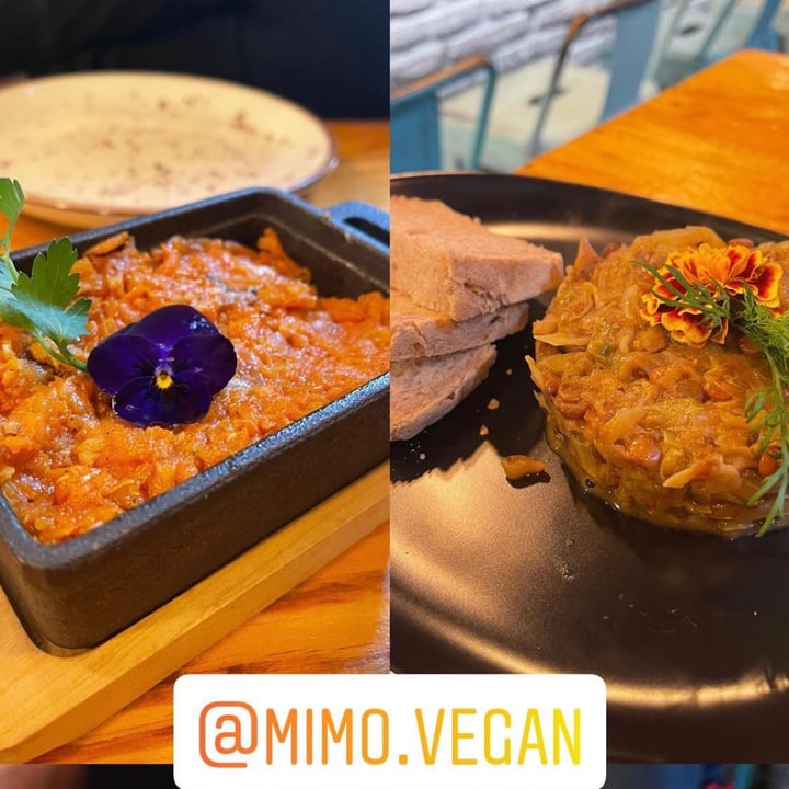 photo of MIMO Vegan Bistro Menú de navidad shared by @carmensanchzmnoz on  05 Jan 2022 - review