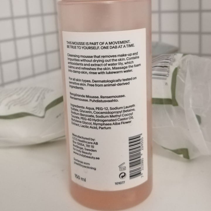 review photo of Indy Beauty Rich Cleansing Mousse shared by @idellming on 03 Jan 2020 - review