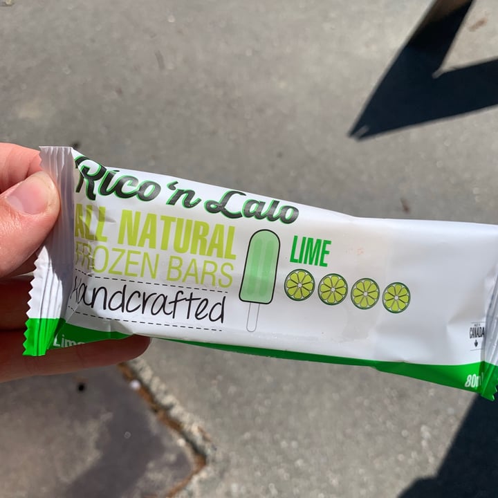 photo of Rico n Lalo Lime Frozen Bar shared by @livluvtofu on  22 May 2021 - review