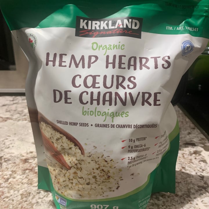 photo of Kirkland Signature Organic hemp hearts shared by @valley123 on  25 Jun 2021 - review