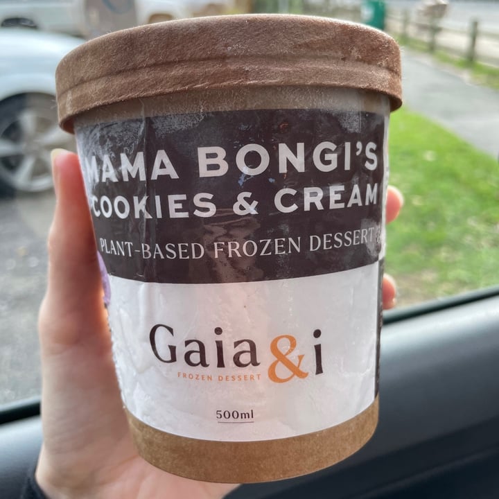 photo of Gaia & i Mama Bongi's Cookies And Cream shared by @tanieskitchen on  07 Jul 2021 - review
