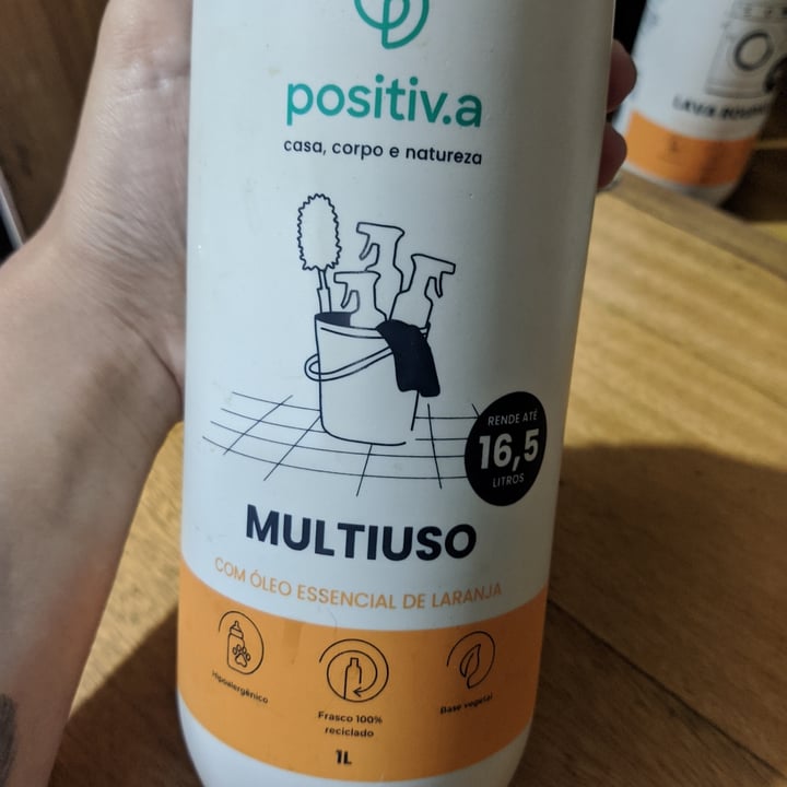 review photo of Positiv.a Limpador Multiuso Geral Concentrado shared by @brumariano on 01 May 2022 - review