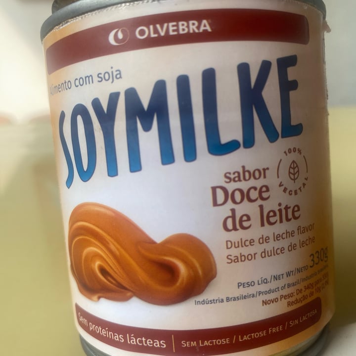 photo of Olvebra Industrial  S.A. Soymilke Sabor Doce De Leite shared by @vanecunha on  13 May 2022 - review