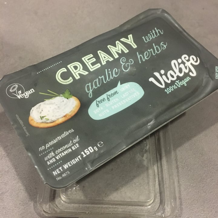 photo of Violife Creamy with Herbs shared by @scynsa on  02 Nov 2020 - review