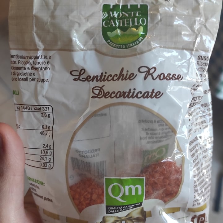 review photo of Azienda Agricola Monte Castello Lenticchie rosse decorticate shared by @aureliano on 13 Mar 2022 - review