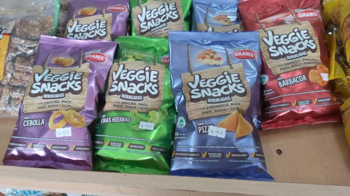 photo of Granix Veggie Snacks Horneados Finas Hierbas shared by @imperfectavegana on  16 Apr 2020 - review