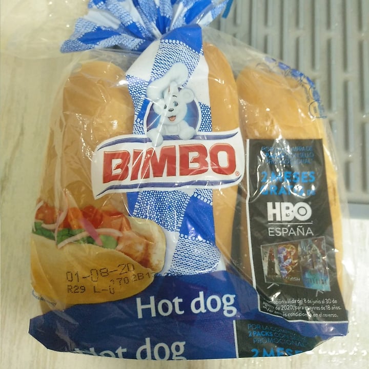 photo of Bimbo Pan hot dog shared by @espesita on  21 Jul 2020 - review