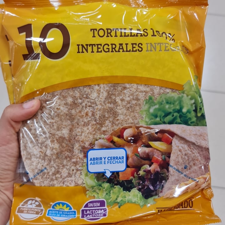 photo of Hacendado Tortillas 100% Integrales shared by @anikoftv2 on  03 Aug 2021 - review