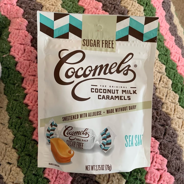 review photo of Cocomels Coconut Milk Caramels - Sea Salt shared by @veganshowoff on 09 Feb 2022 - review