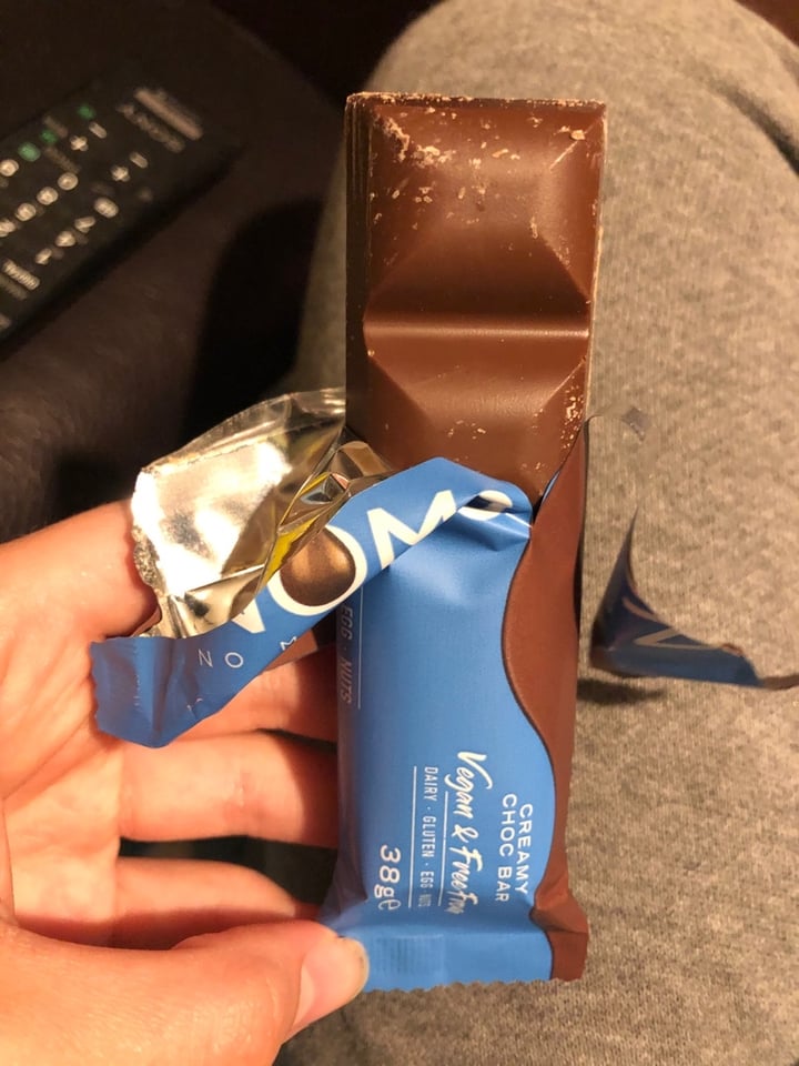 photo of NOMO Creamy Chocolate Bars shared by @ktw on  26 Apr 2020 - review