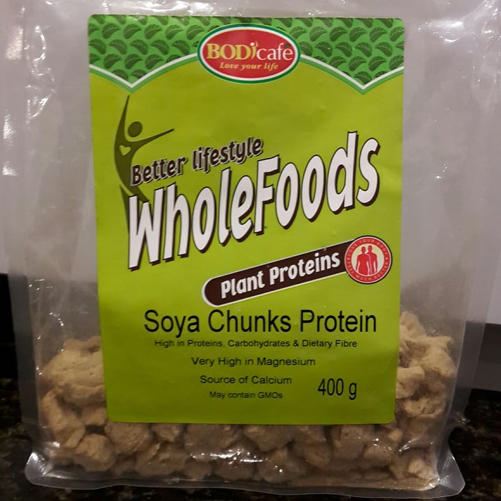photo of Better lifestyle wholefoods Soy Chunks shared by @drtgoesvegan on  13 Apr 2021 - review