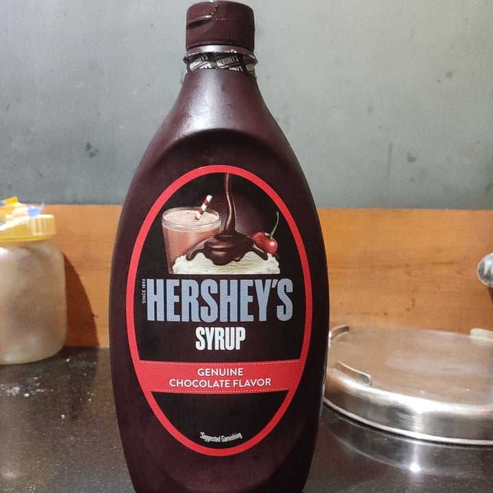 photo of Hershey's Hershey’s Chocolate Syrup shared by @veganshadow on  08 Jul 2020 - review