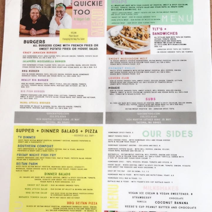 photo of Quickie Too A Vegan Cafe Jamaican wrap shared by @raeichai on  20 Nov 2020 - review