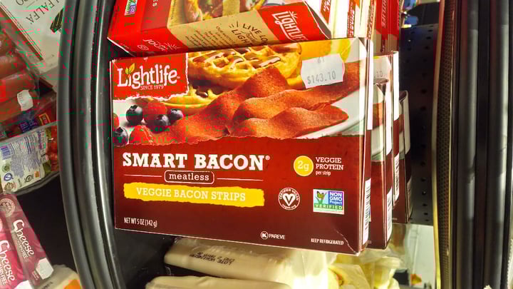 review photo of Lightlife Smart Bacon shared by @yzyk on 15 Jan 2020 - review