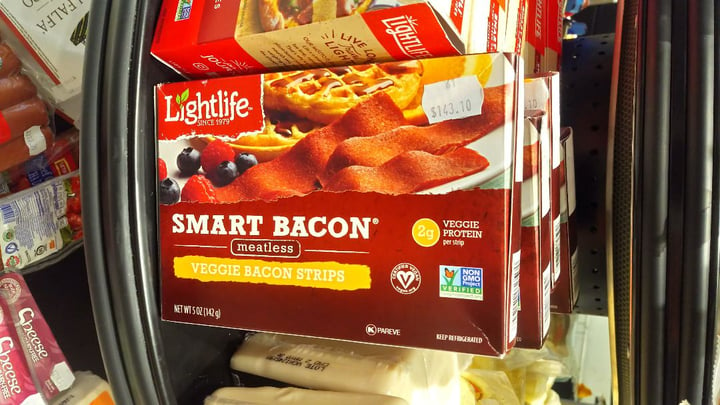 photo of Lightlife Smart Bacon shared by @yzyk on  15 Jan 2020 - review