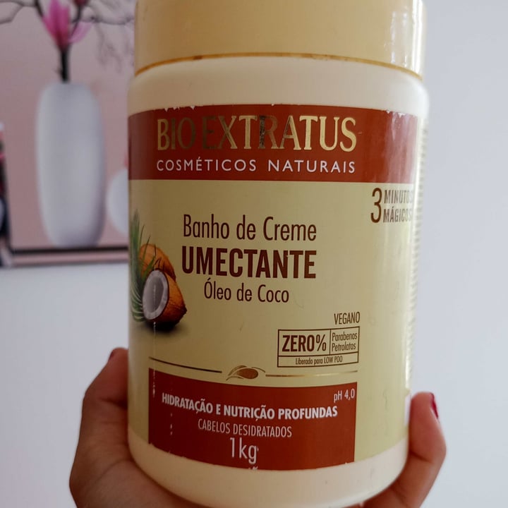 review photo of Bioextratus Banho De Creme Umectante Oleo De Coco shared by @elenapantaleao on 28 Apr 2022 - review
