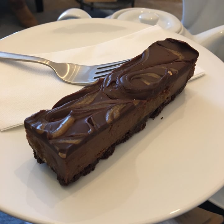 review photo of Peveril Tearooms Vegan Cheesecake shared by @scottofsherwood on 02 Mar 2020 - review