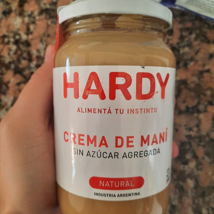 photo of Hardy Crema de Maní Natural shared by @milicivitella on  11 Jul 2021 - review