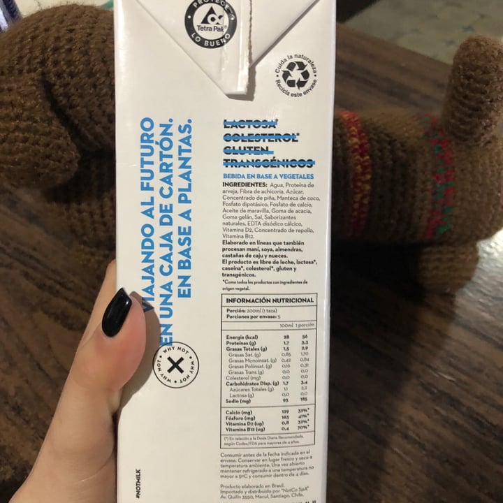 photo of NotCo Not Milk Semi shared by @pequebulla on  22 Sep 2021 - review