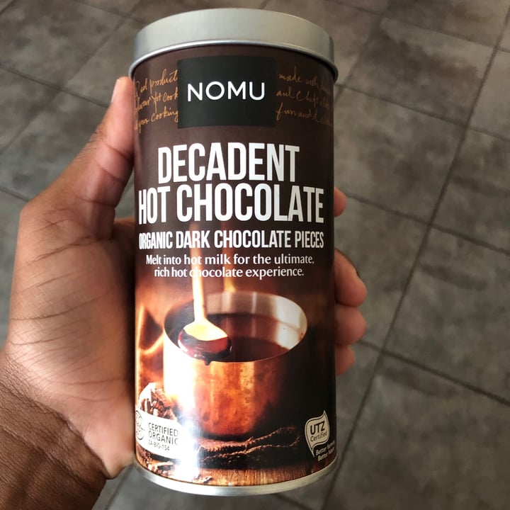 photo of Nomu Decadent Hot Chocolate shared by @earthlovingerin on  09 Jun 2021 - review