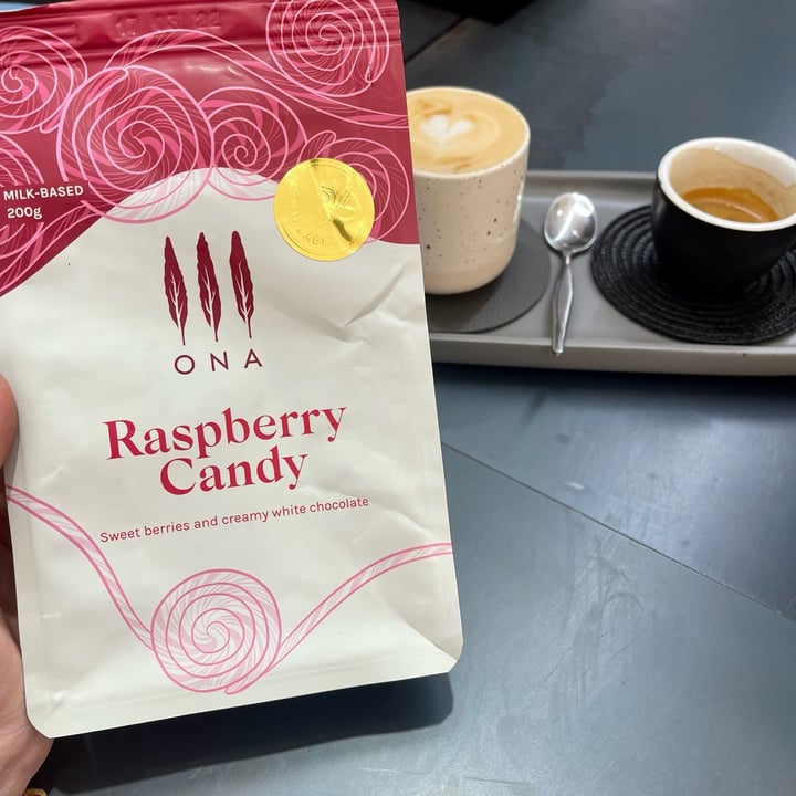 photo of Urban Brew Coffee & Barista Academy Espresso & Cortado with Oat Milk (ONA Raspberry Candy Blend) shared by @jeanne-marie on  02 May 2022 - review