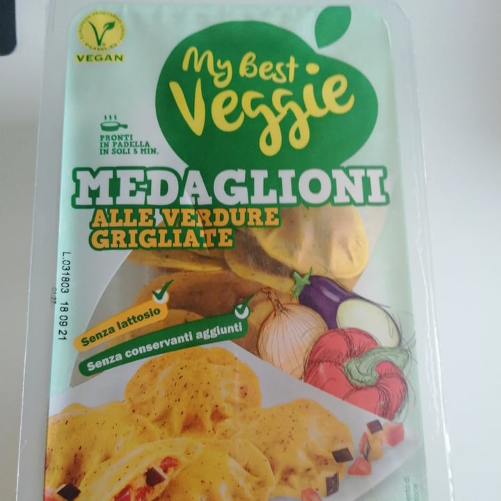 photo of My Best Veggie Medaglioni Alle Verdure Grigliate shared by @alinaciccio on  01 Sep 2021 - review