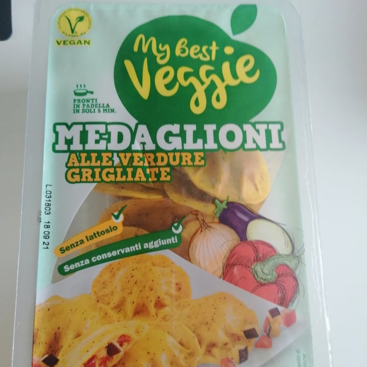 review photo of My Best Veggie Medaglioni Alle Verdure Grigliate shared by @alinaciccio on 01 Sep 2021 - review