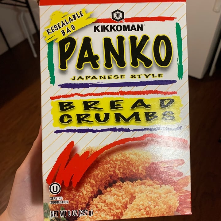 photo of Kikkoman Panko Bread Crumbs shared by @veganbat on  28 Mar 2022 - review