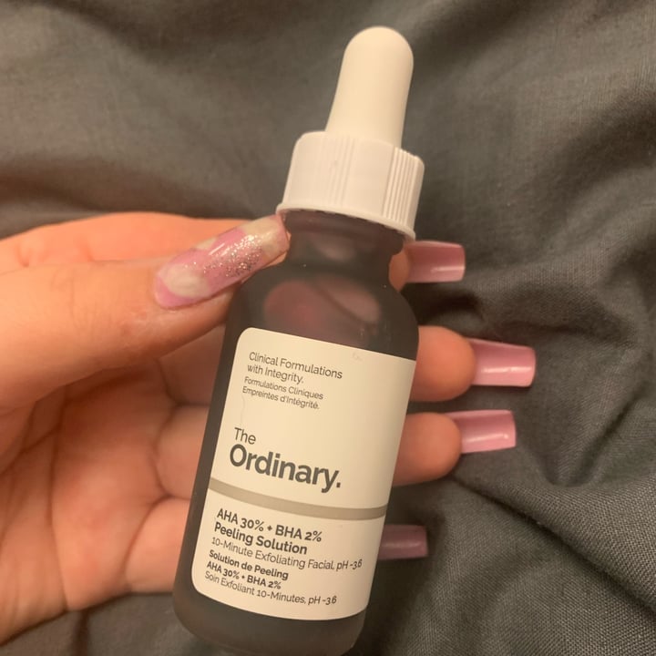 photo of The Ordinary AHA 30% + BHA 2% Peeling Solution shared by @liliarose on  24 Nov 2021 - review