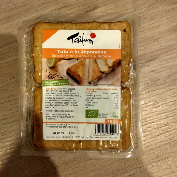 review photo of Taifun Tofu à la Japonaise shared by @clairett on 03 Feb 2022 - review