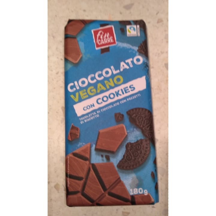 photo of Fin Carré Cioccolato con Cookies shared by @trizziveg on  21 Apr 2022 - review