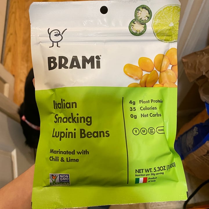 photo of Brami Italian Snacking Lupini Beans Marinated with Oil and Lime shared by @adolence on  02 Apr 2021 - review