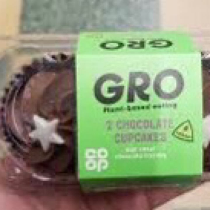 review photo of Co-op Gro Gro Vegan Chocolate Cupcakes shared by @karene on 18 Jun 2021 - review