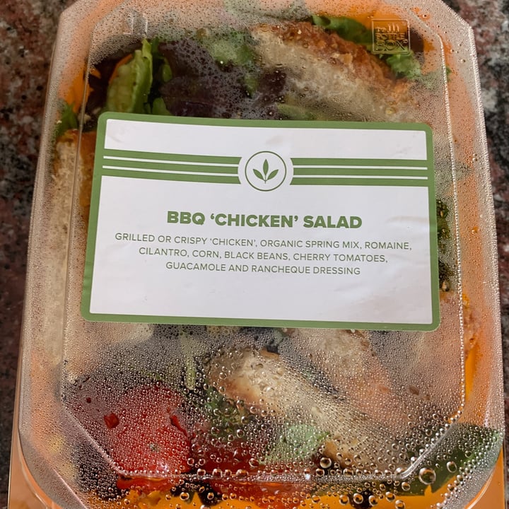 review photo of Plant Power Fast Food BBQ chicken salad shared by @michellebaena on 21 Aug 2020 - review