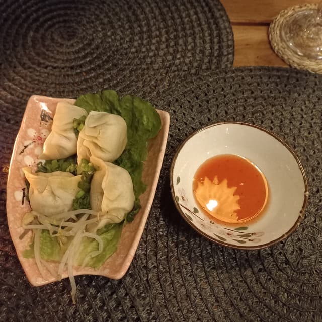 Foto do prato “Dumplings”