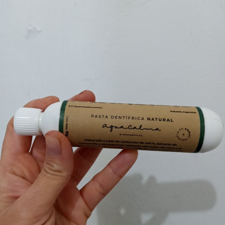 review photo of AguaCalma Pasta Dentífrica shared by @celesteveg on 10 May 2022 - review