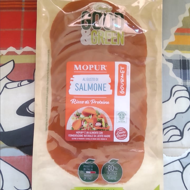 photo of Good and green Mopur al gusto di salmone shared by @jerrymouse on  18 Sep 2022 - review