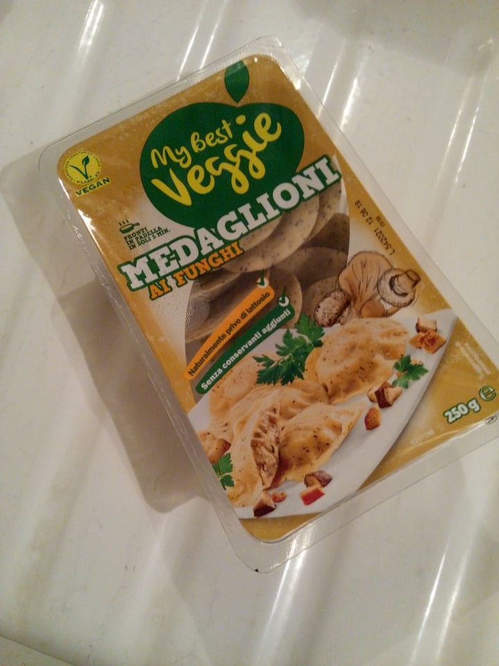 photo of My Best Veggie Medaglioni de setas shared by @luciaalbano on  01 Aug 2019 - review