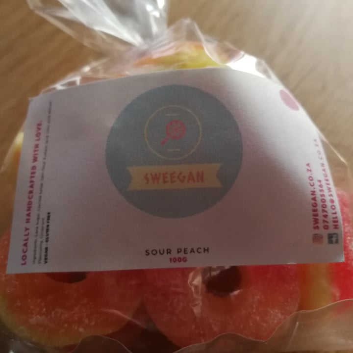 photo of Sweeganza Sour peach rings shared by @mel-b on  17 Apr 2022 - review