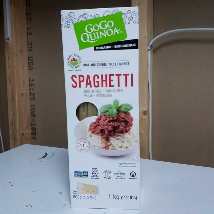 photo of GoGo Quinoa Rice & Quinoa Spaghetti shared by @metalmel666 on  21 Oct 2020 - review