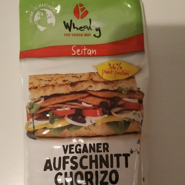 photo of Wheaty Chorizo slices shared by @tomato-potato2veg on  09 Dec 2022 - review