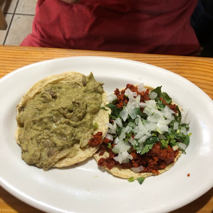 photo of Vege Taco Taco De Setas En Mole Verde shared by @claudiareyna on  03 Mar 2022 - review