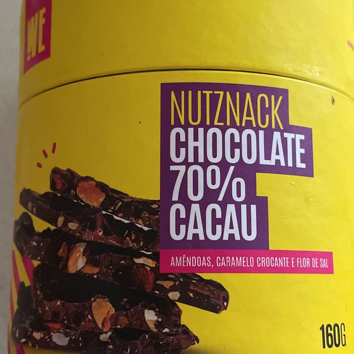 photo of We Nutz Nutznack Chocolate 70% cacau shared by @inazurcher on  14 Feb 2022 - review