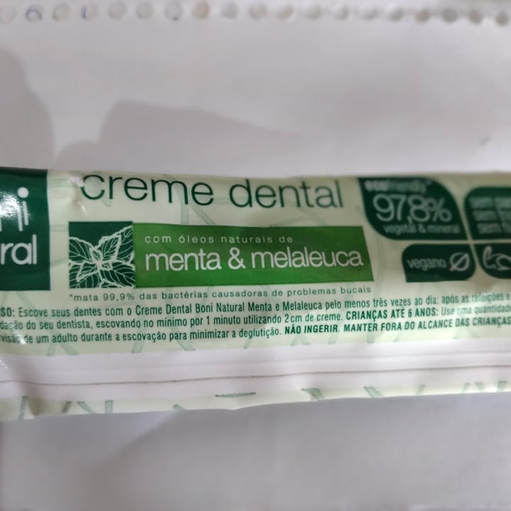 photo of Boni natural Creme Dental shared by @simonacand on  21 Apr 2022 - review