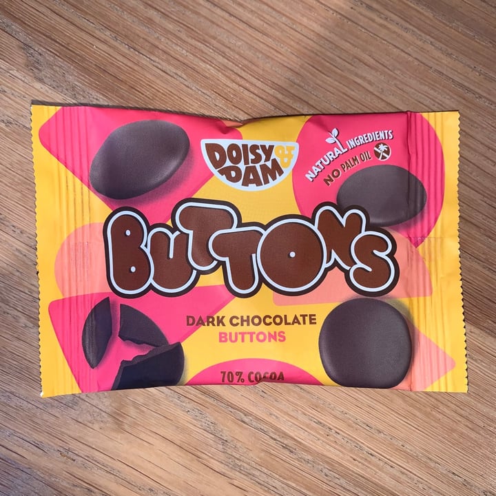 review photo of Doisy & Dam Dark Chocolate Buttons shared by @livgnorth on 08 Mar 2021 - review