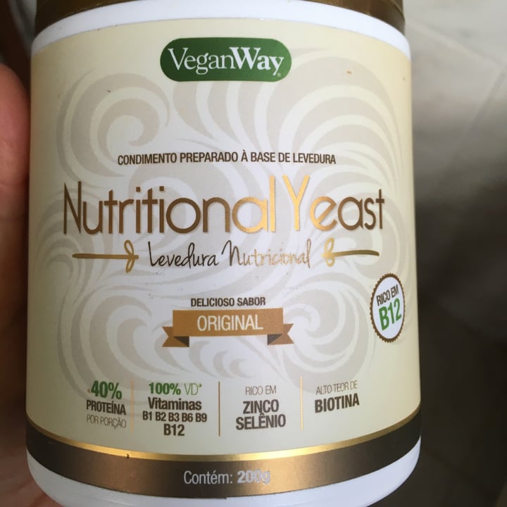 photo of VeganWay Nutritional yeast levedura nutricional shared by @patfri on  17 Jun 2022 - review