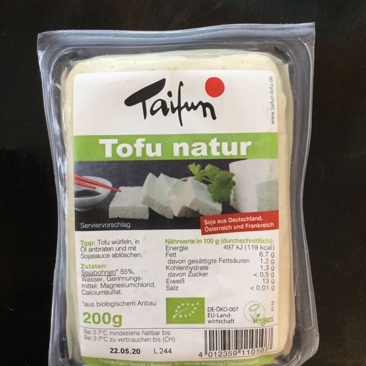 photo of Taifun Tofu natur shared by @sunnysilvie on  02 May 2020 - review