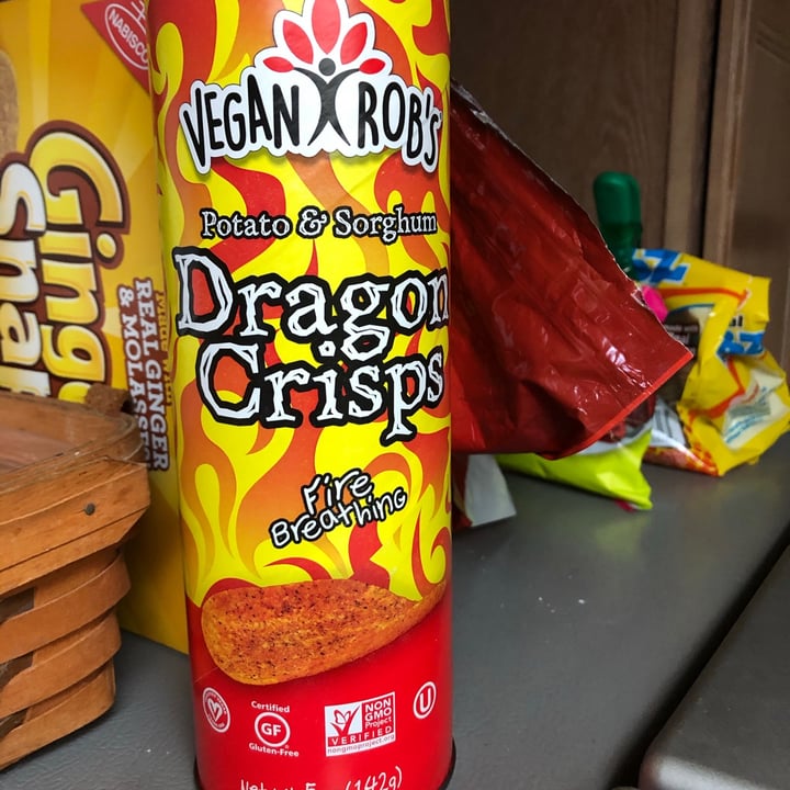 photo of Vegan Rob's Dragon Crisps shared by @ccouron on  05 Feb 2021 - review